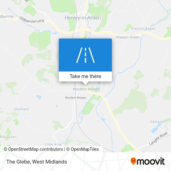 The Glebe map