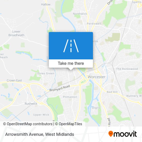 Arrowsmith Avenue map