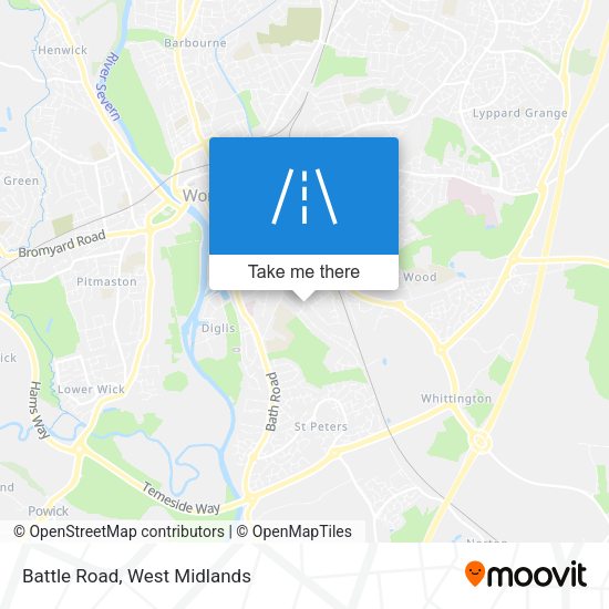 Battle Road map