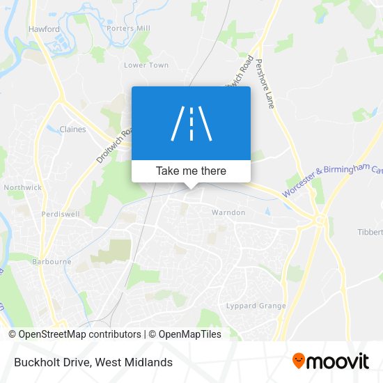 Buckholt Drive map