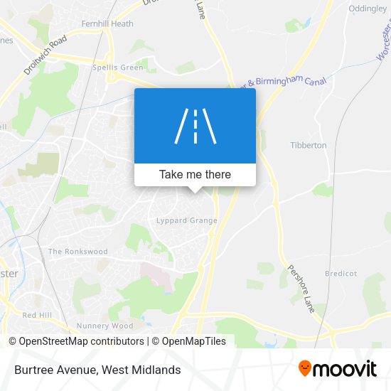 Burtree Avenue map