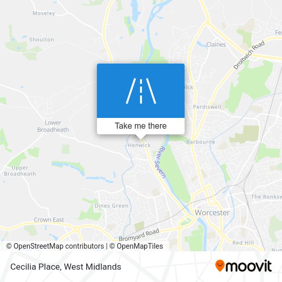 Cecilia Place map