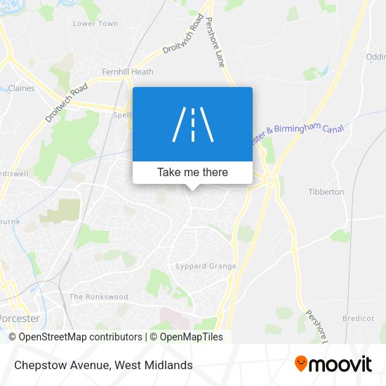 Chepstow Avenue map