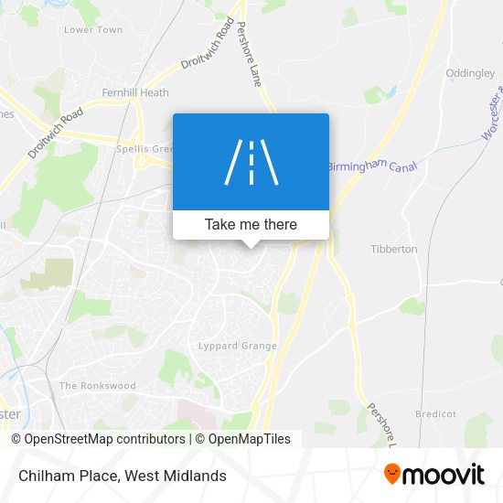 Chilham Place map