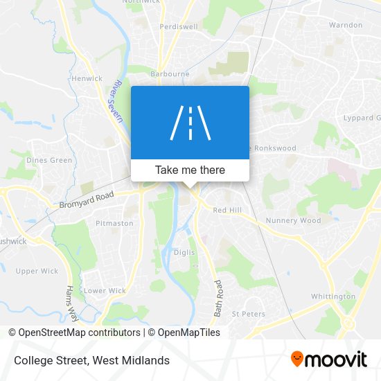 College Street map