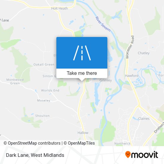 Dark Lane map