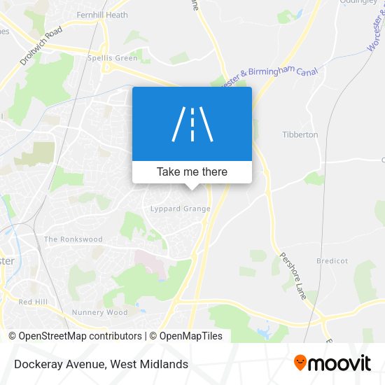 Dockeray Avenue map