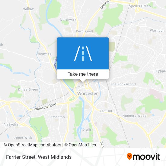 Farrier Street map