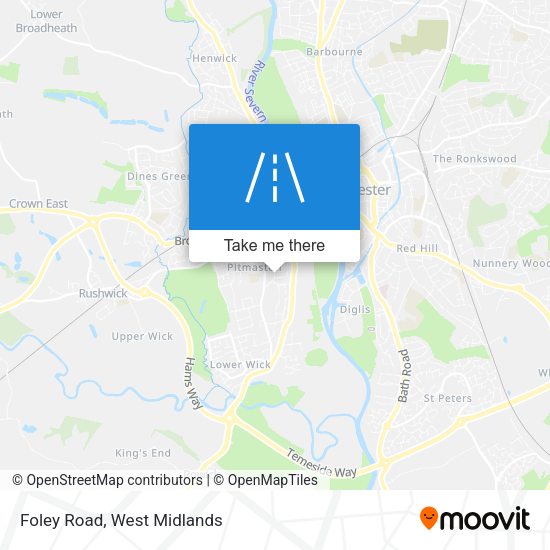 Foley Road map