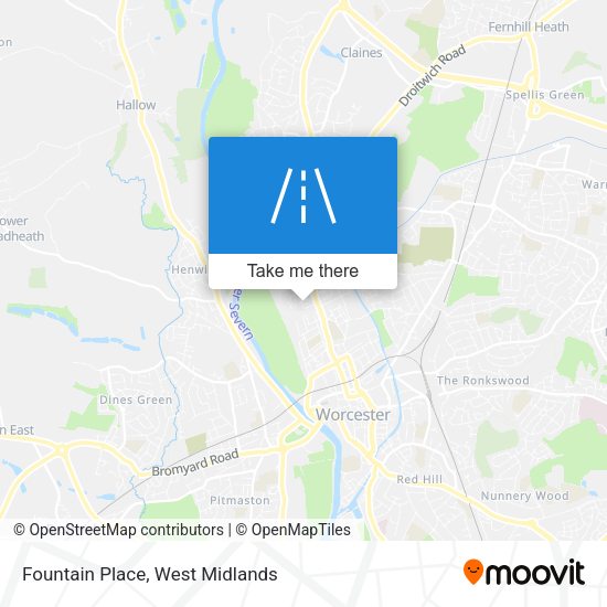Fountain Place map
