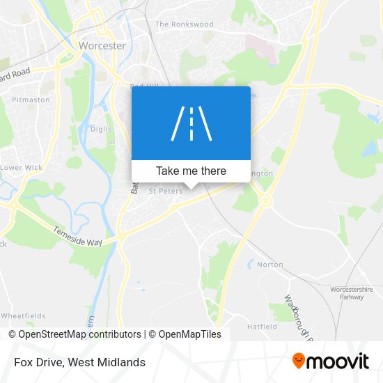 Fox Drive map