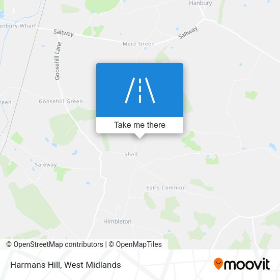 Harmans Hill map