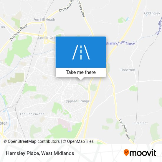 Hemsley Place map