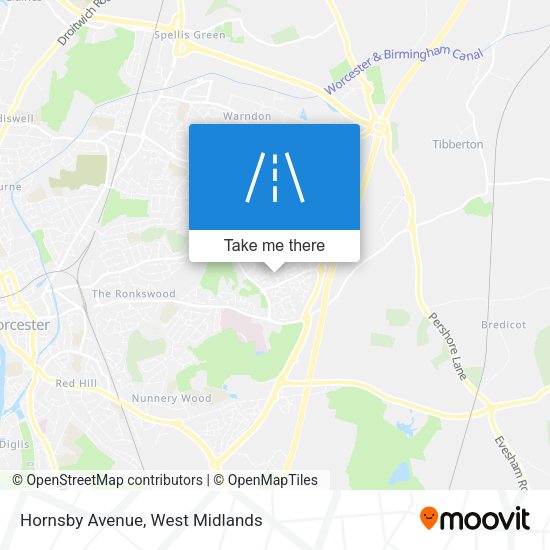Hornsby Avenue map