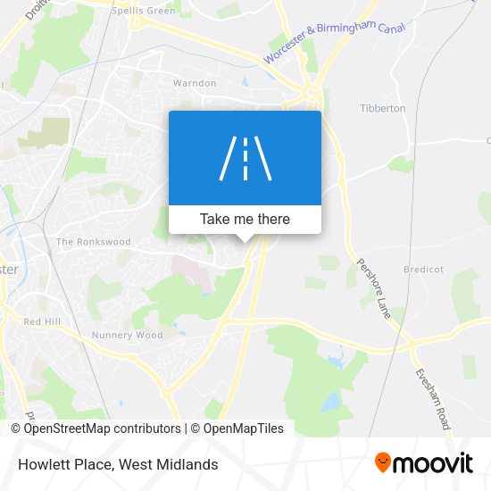 Howlett Place map