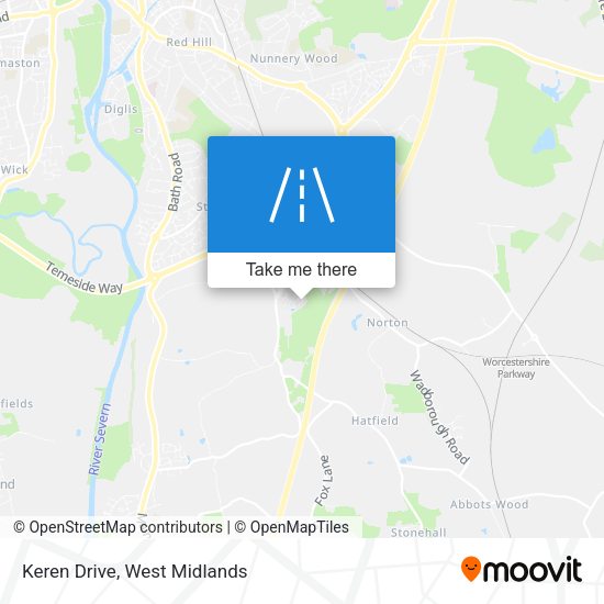 Keren Drive map