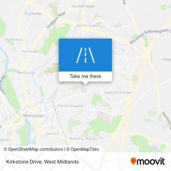 Kirkstone Drive map