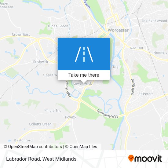 Labrador Road map