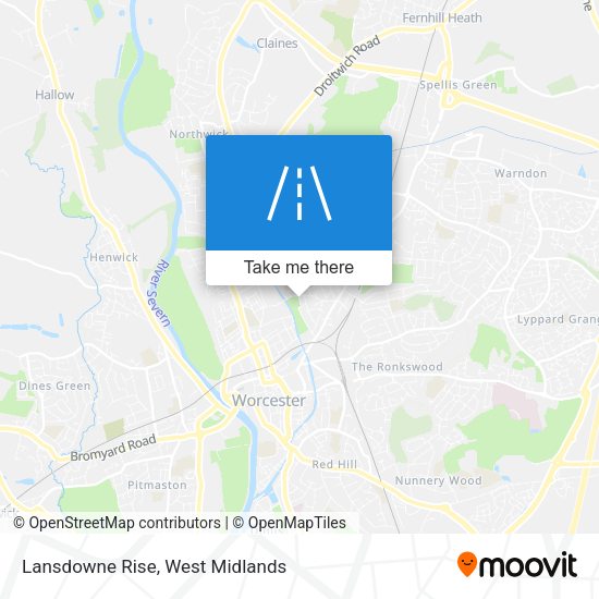 Lansdowne Rise map