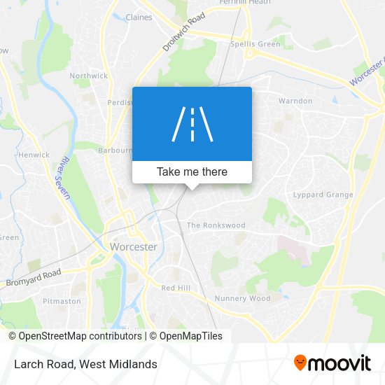 Larch Road map