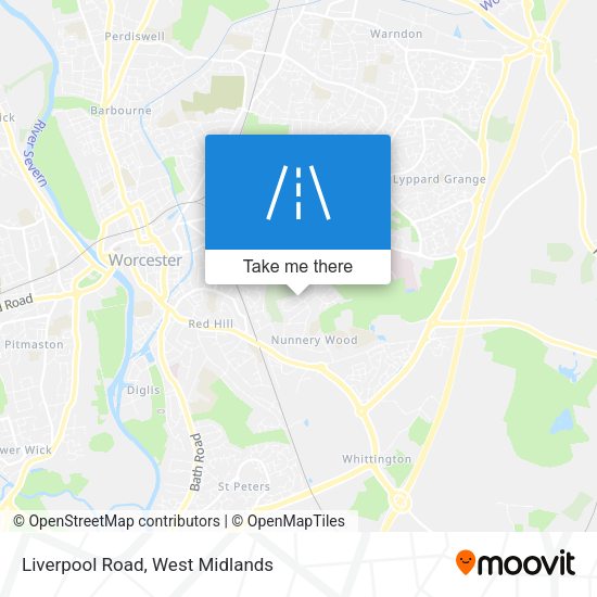 Liverpool Road map