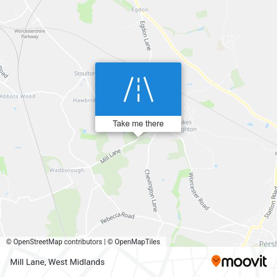 Mill Lane map