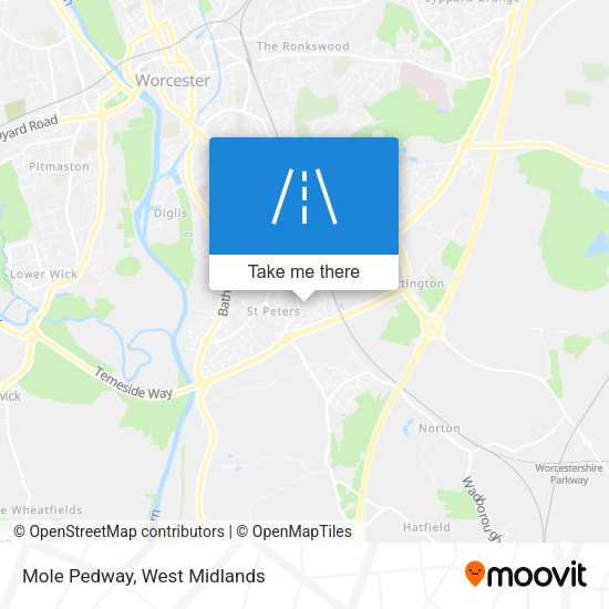 Mole Pedway map