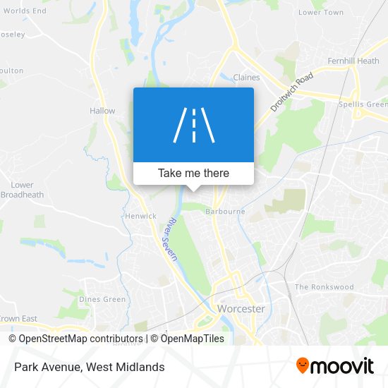 Park Avenue map
