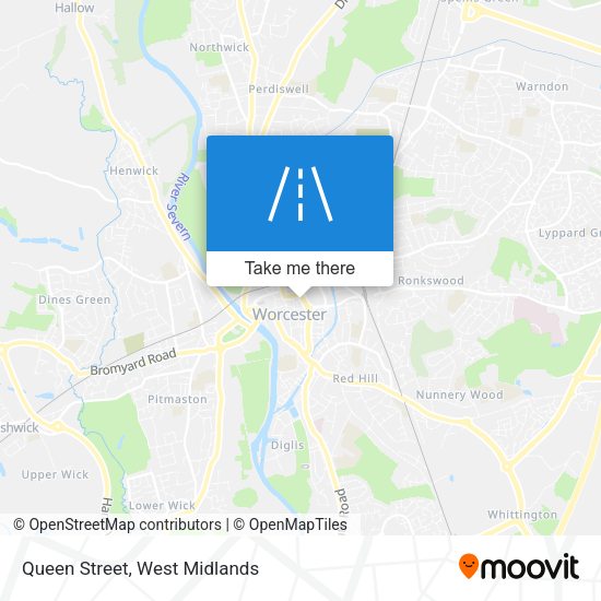 Queen Street map