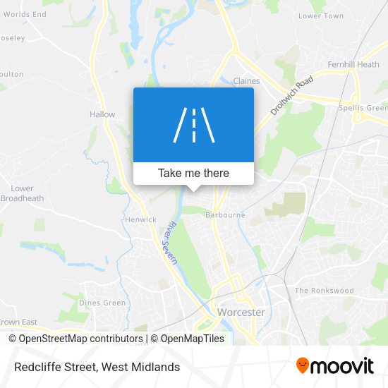 Redcliffe Street map