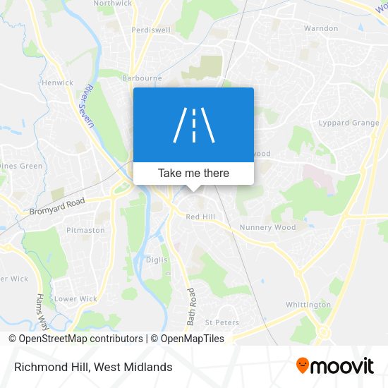 Richmond Hill map