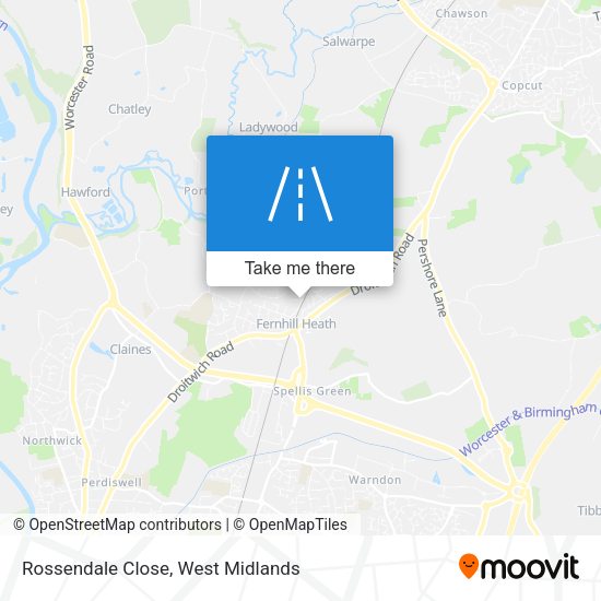 Rossendale Close map