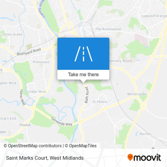 Saint Marks Court map