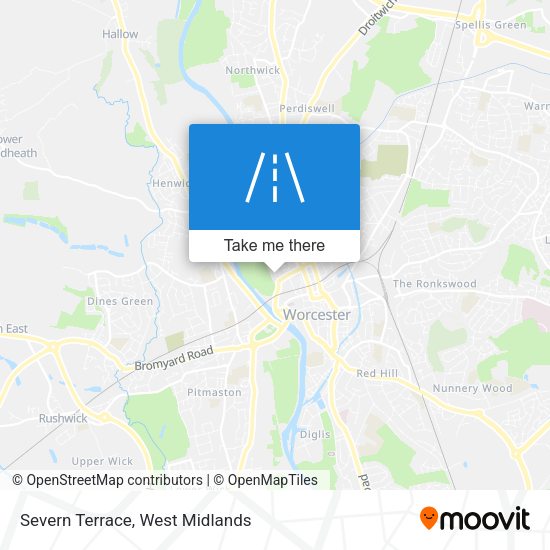 Severn Terrace map