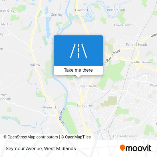 Seymour Avenue map