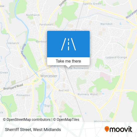 Sherriff Street map