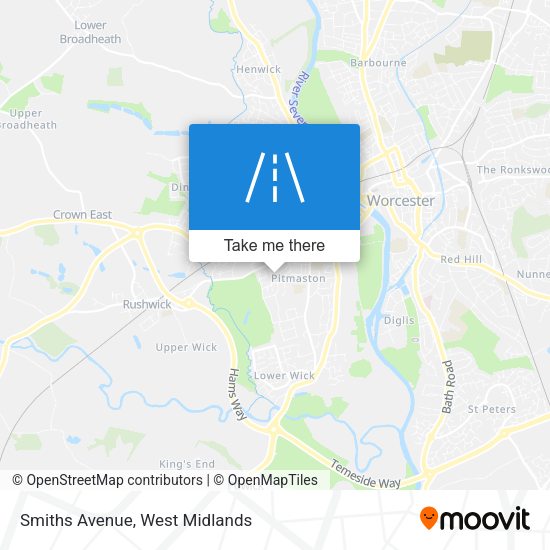 Smiths Avenue map