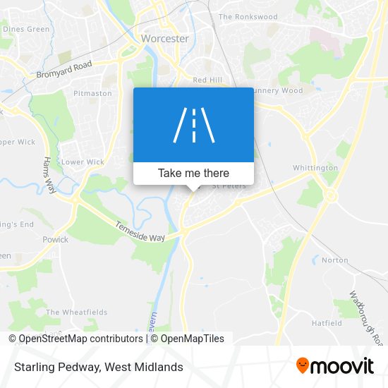 Starling Pedway map