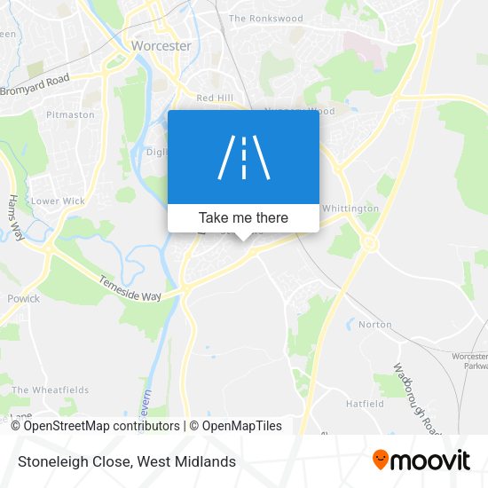 Stoneleigh Close map
