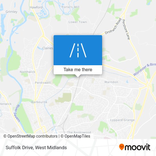 Suffolk Drive map