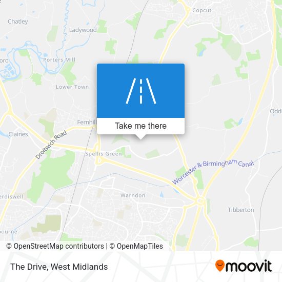 The Drive map