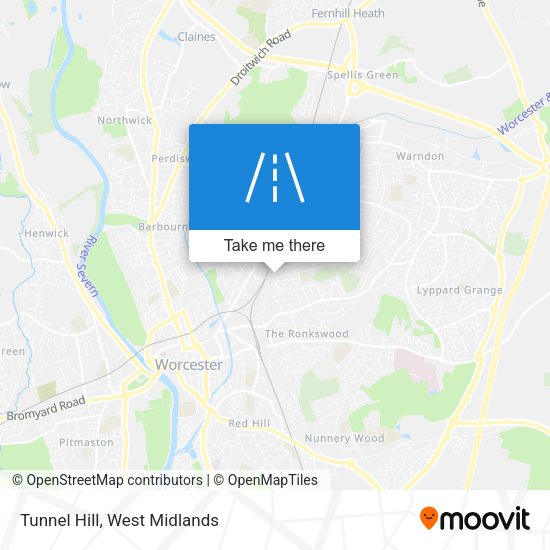 Tunnel Hill map