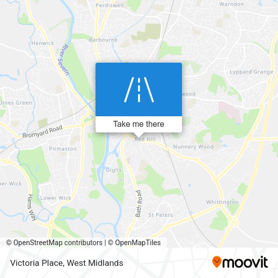 Victoria Place map