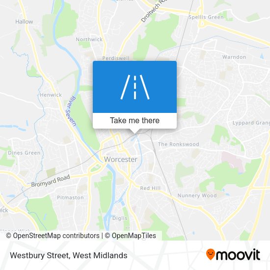 Westbury Street map