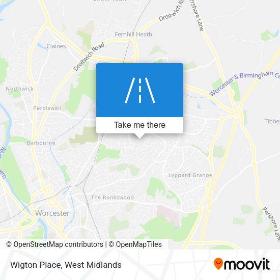 Wigton Place map