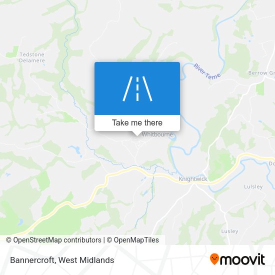Bannercroft map