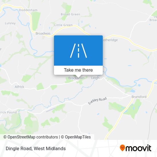 Dingle Road map