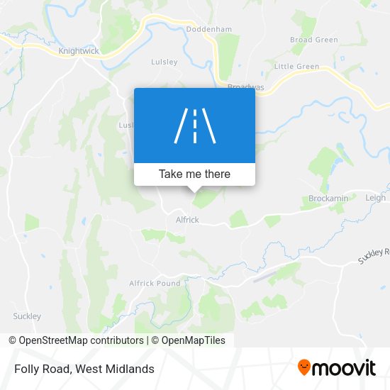Folly Road map