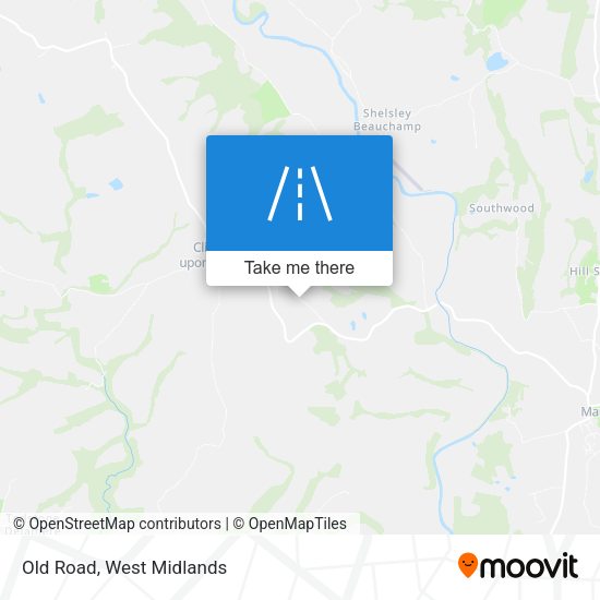 Old Road map