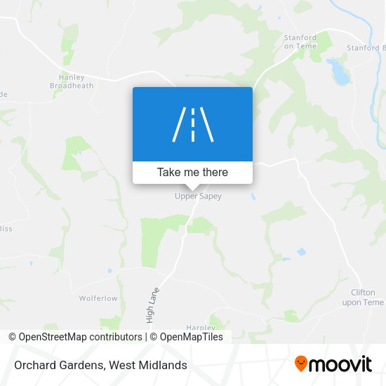 Orchard Gardens map
